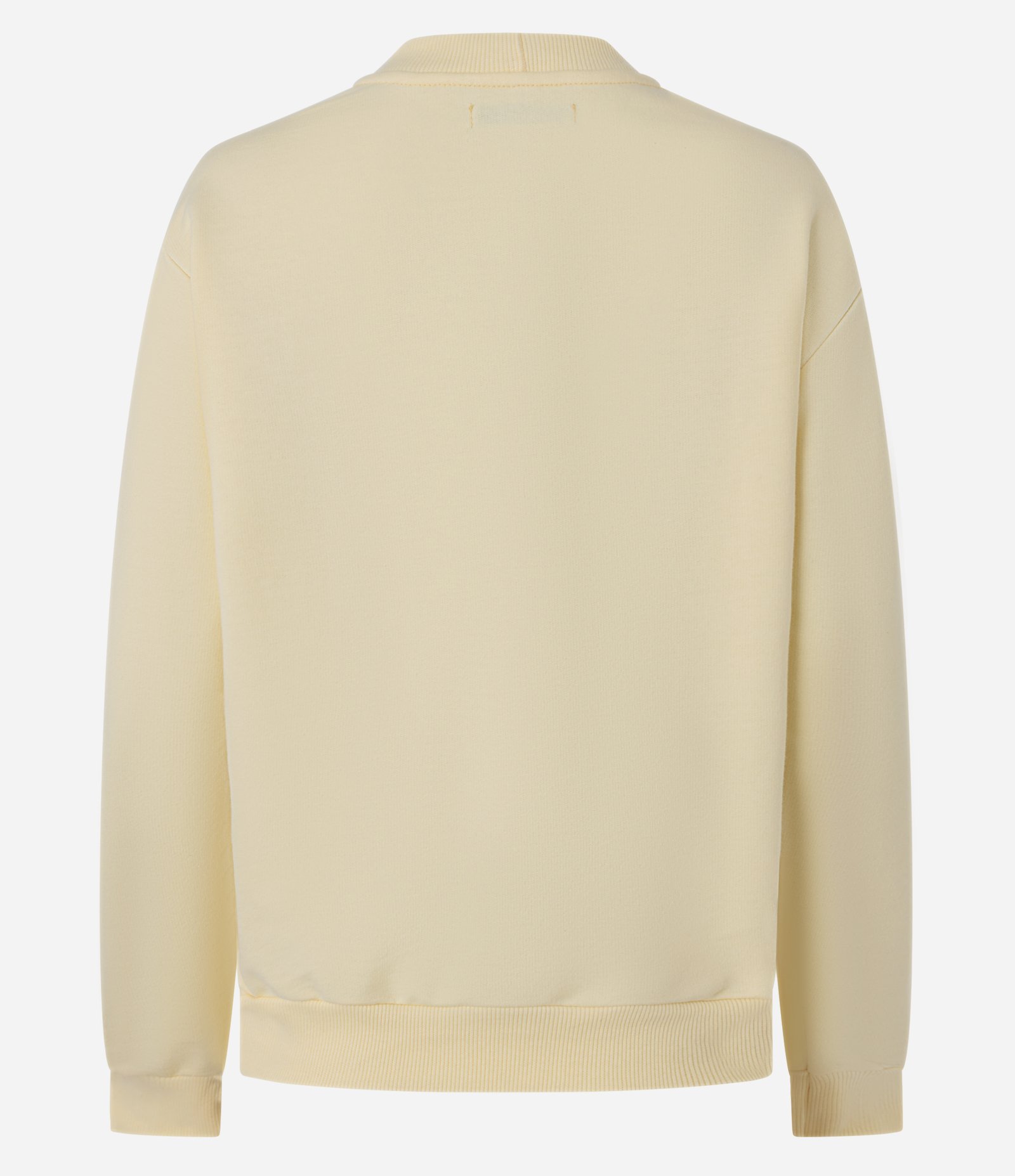 Casaco em Moletom com Lettering Park Avenue Amarelo 6