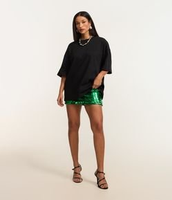 Saia Curta em Paetê