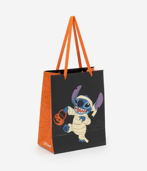 Embalagem de Presente Pequena com Estampa do Stitch Halloween