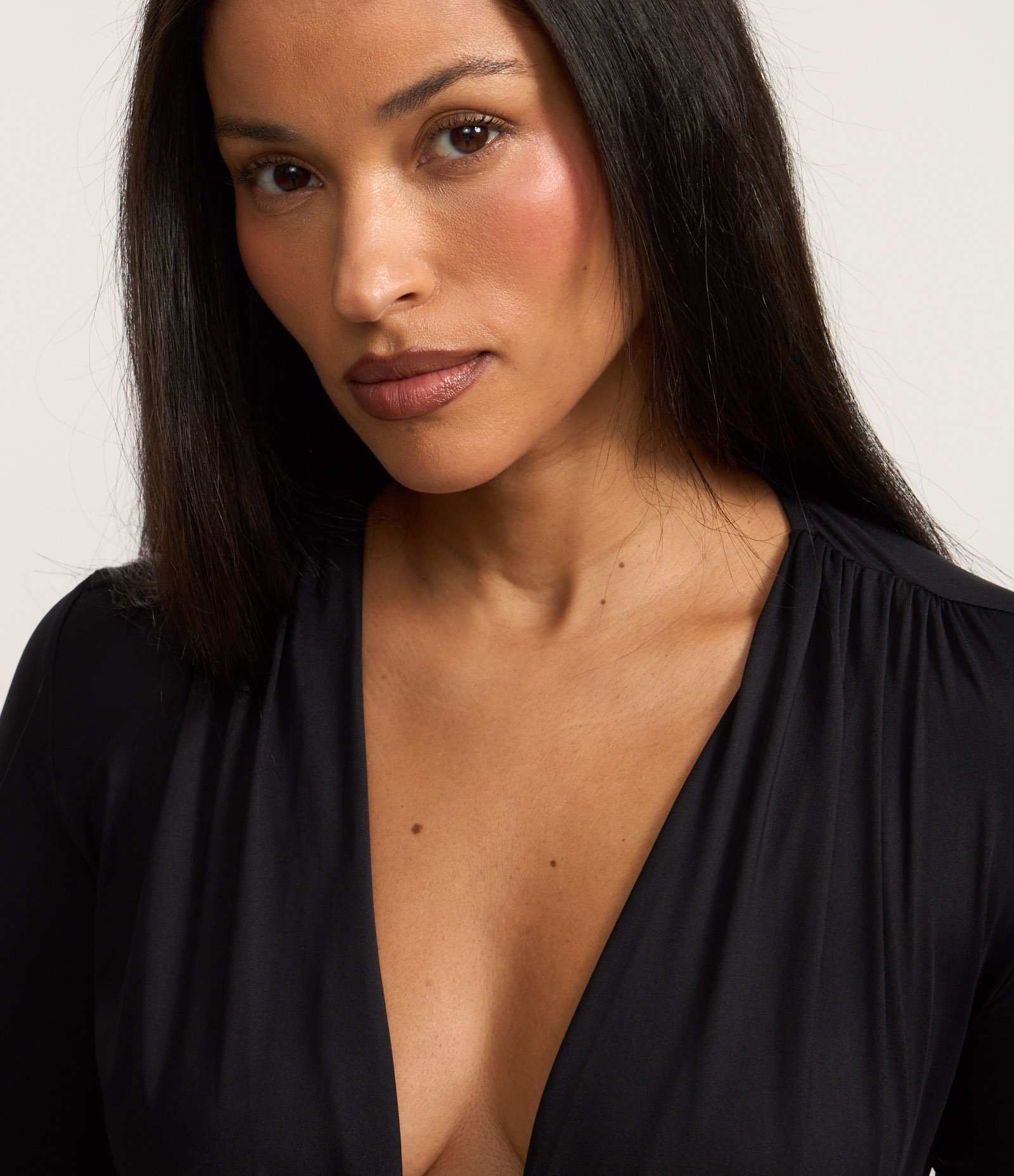 Body em Poliamida com Aviamento no Busto Preto 4