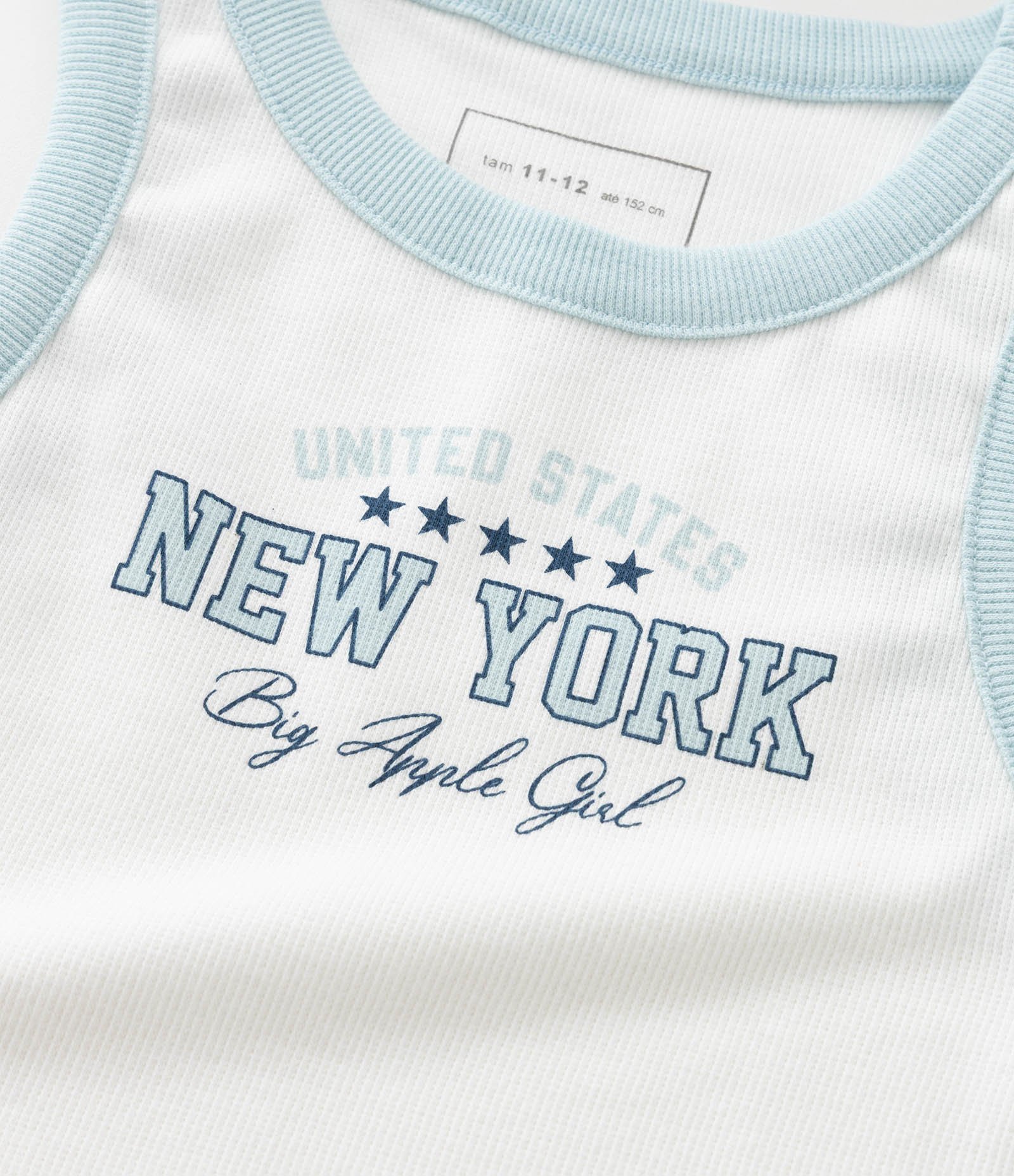 Conjunto Infantil com Estampa Lettering New York - Tam 5 a 14 Anos Angel Falls 12