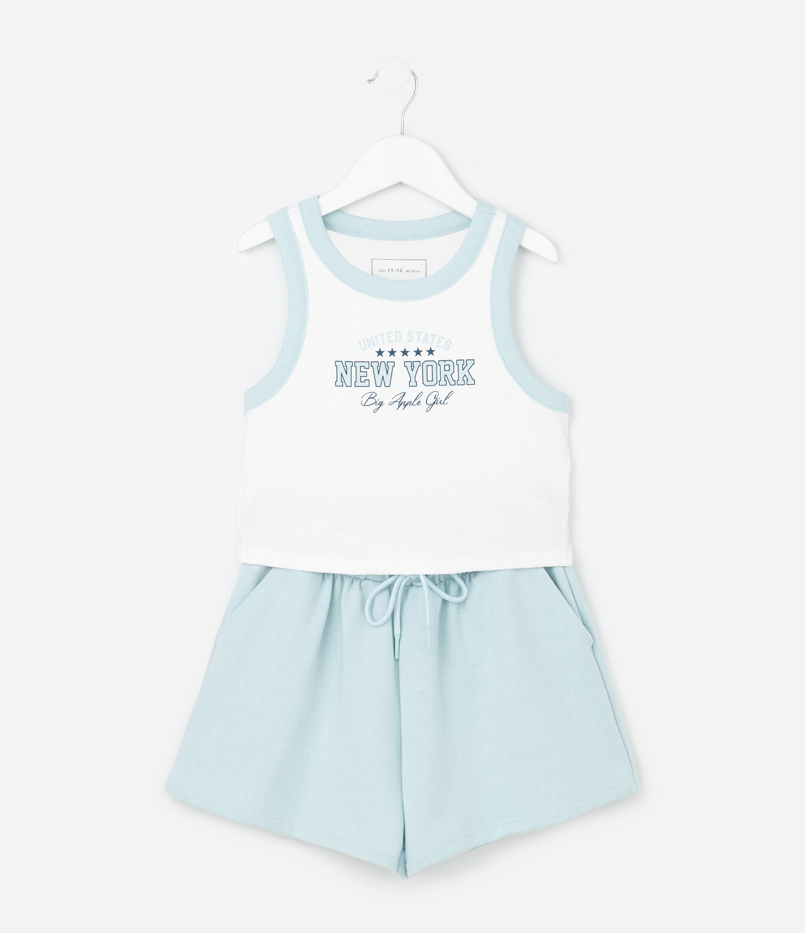 Conjunto Infantil com Estampa Lettering New York - Tam 5 a 14 Anos Angel Falls 1