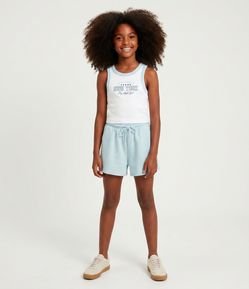 Conjunto Infantil com Estampa Lettering New York - Tam 5 a 14 Anos