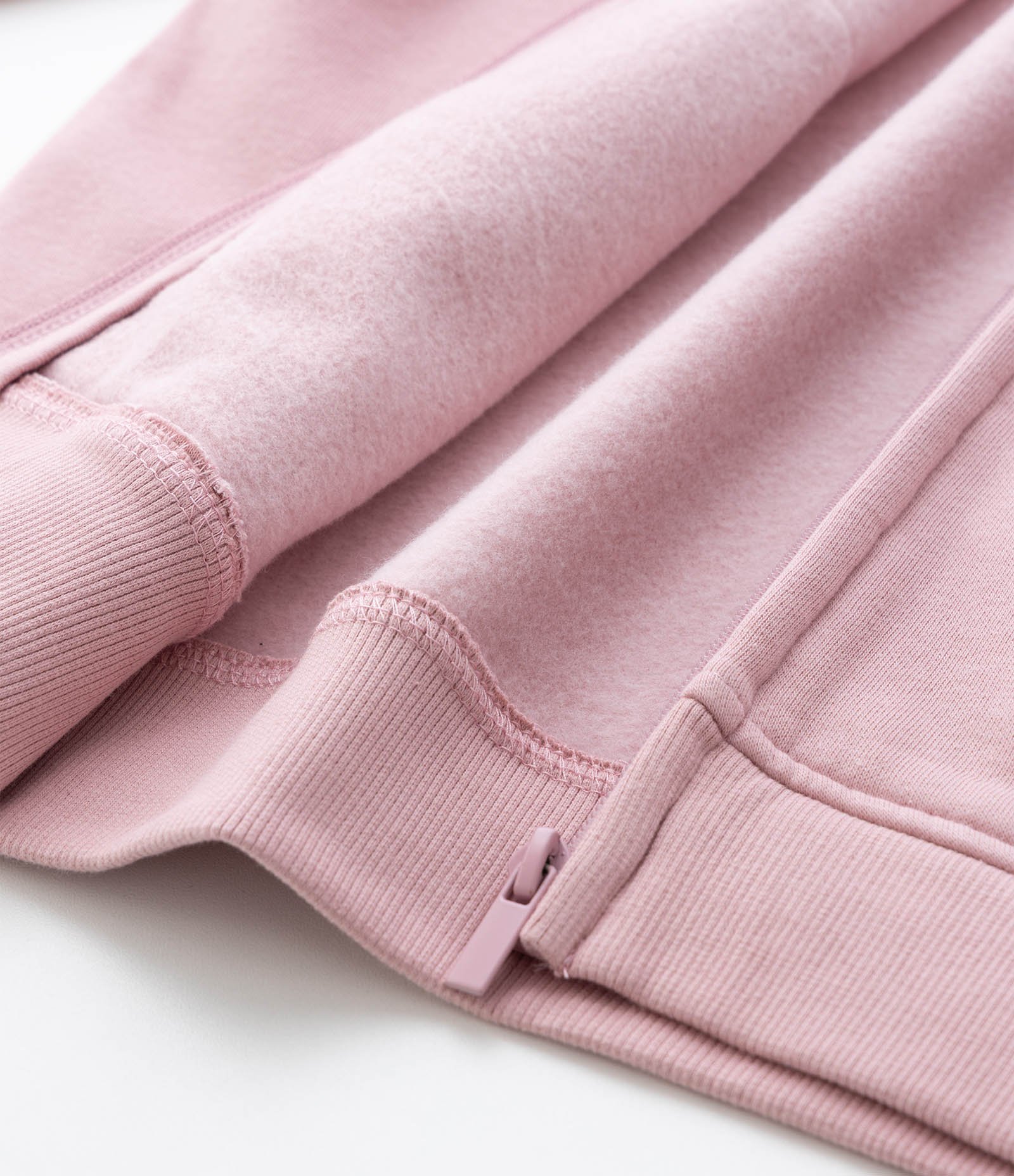 Jaqueta Infantil em Moletom Quentinho com Capuz - Tam 5 a 14 Anos Rosa 6