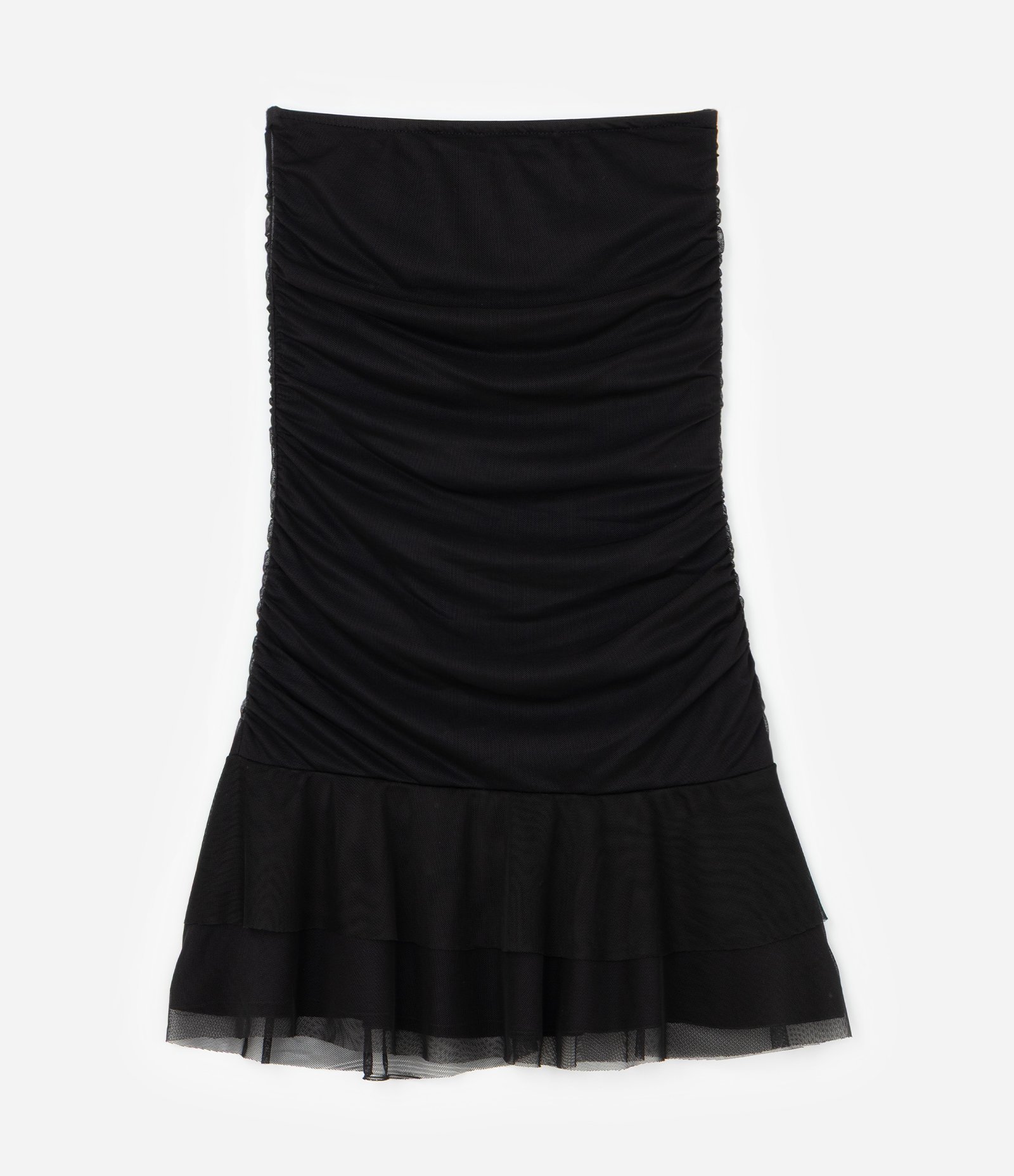 Vestido Infantil Tomara que Caia em Tule - Tam 5 a 14 Anos Preto 1