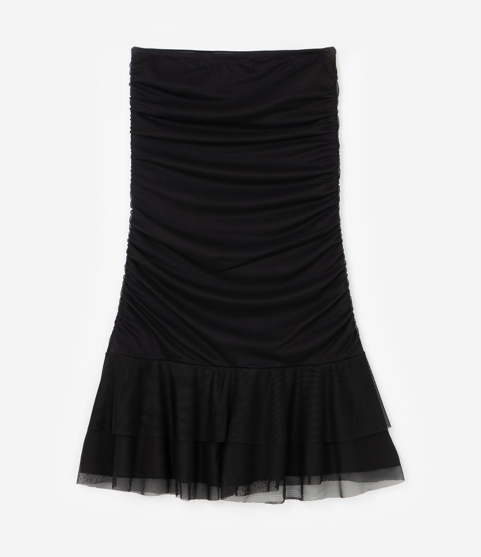 Vestido Infantil Tomara que Caia em Tule - Tam 5 a 14 Anos Preto 2