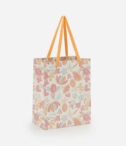 Embalagem de Presente Pequena com Estampa Divertida