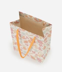 Embalagem de Presente Pequena com Estampa Divertida