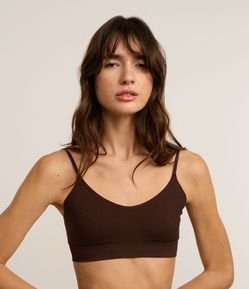 Sutiã com Bojo sem Aro Seamless Delrio