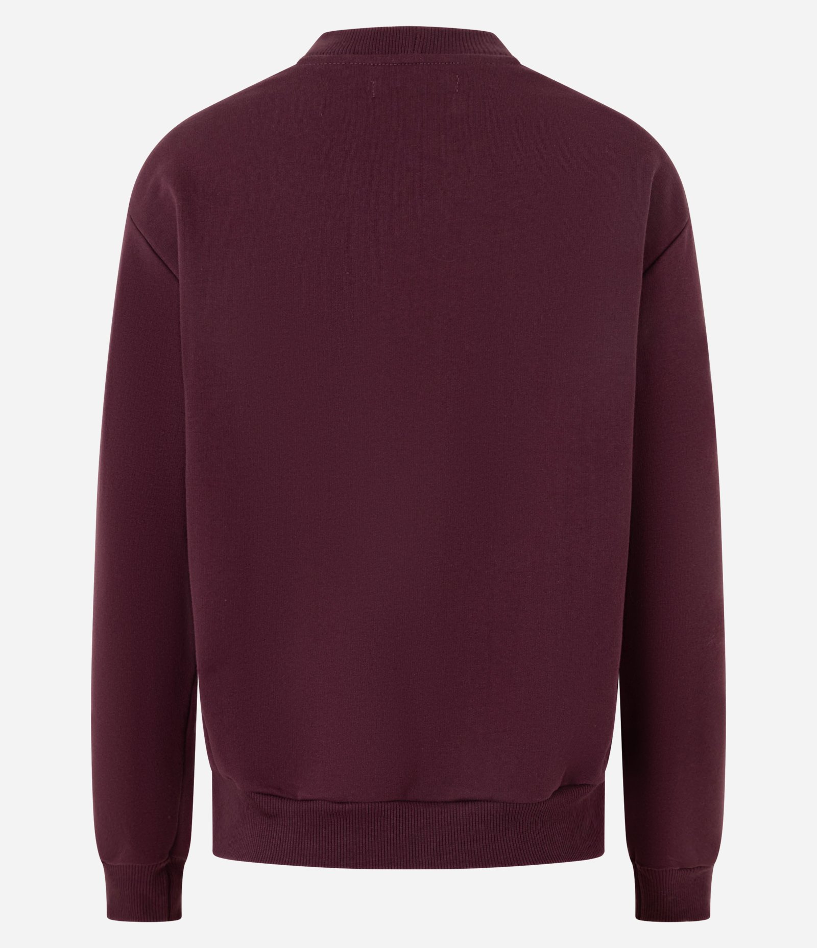 Casaco de Moletom com Lettering Paris Champs Élysées Vinho 6