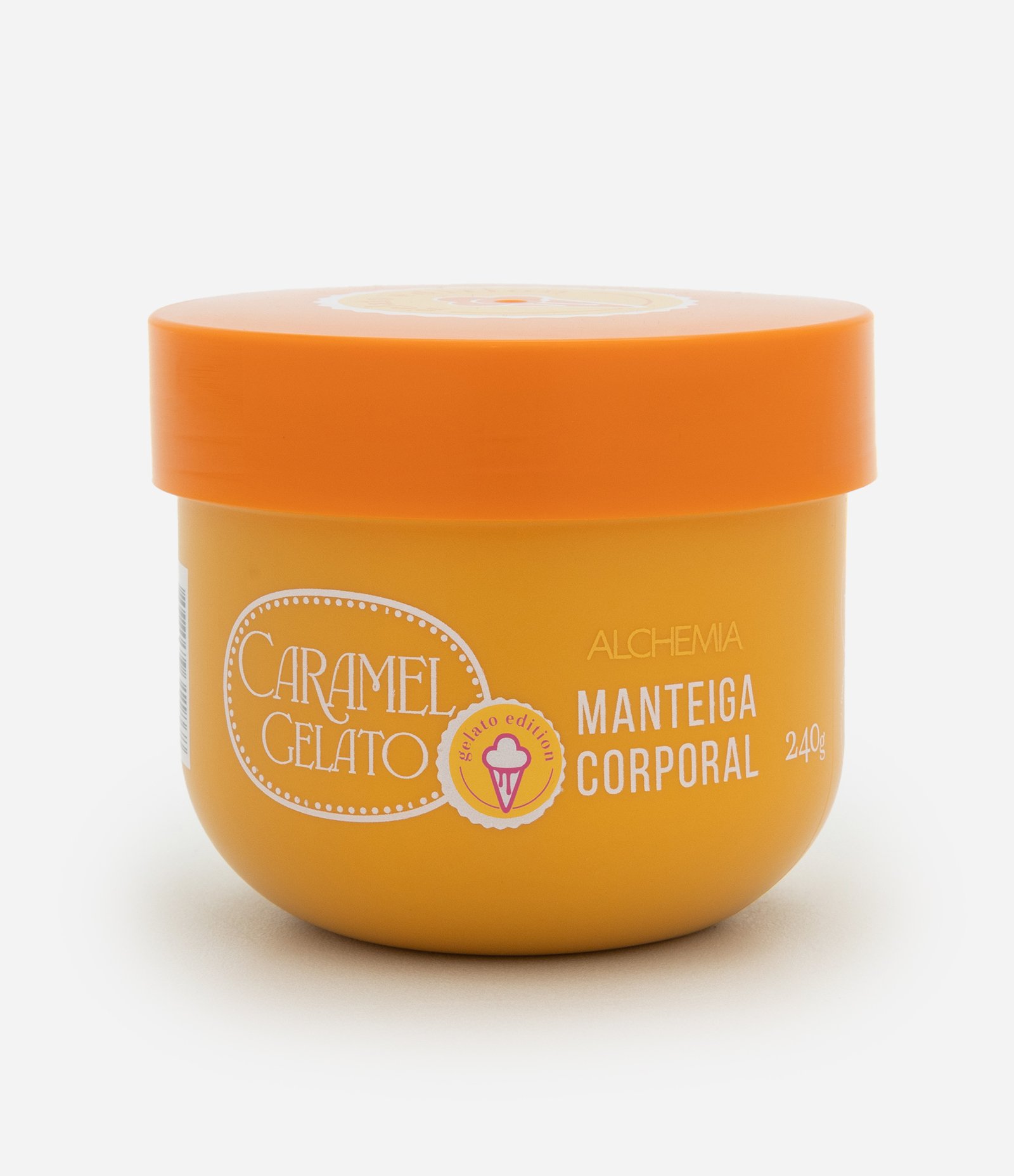 Manteiga Hidratante Corporal Caramel Gelato 240ml 240g 1