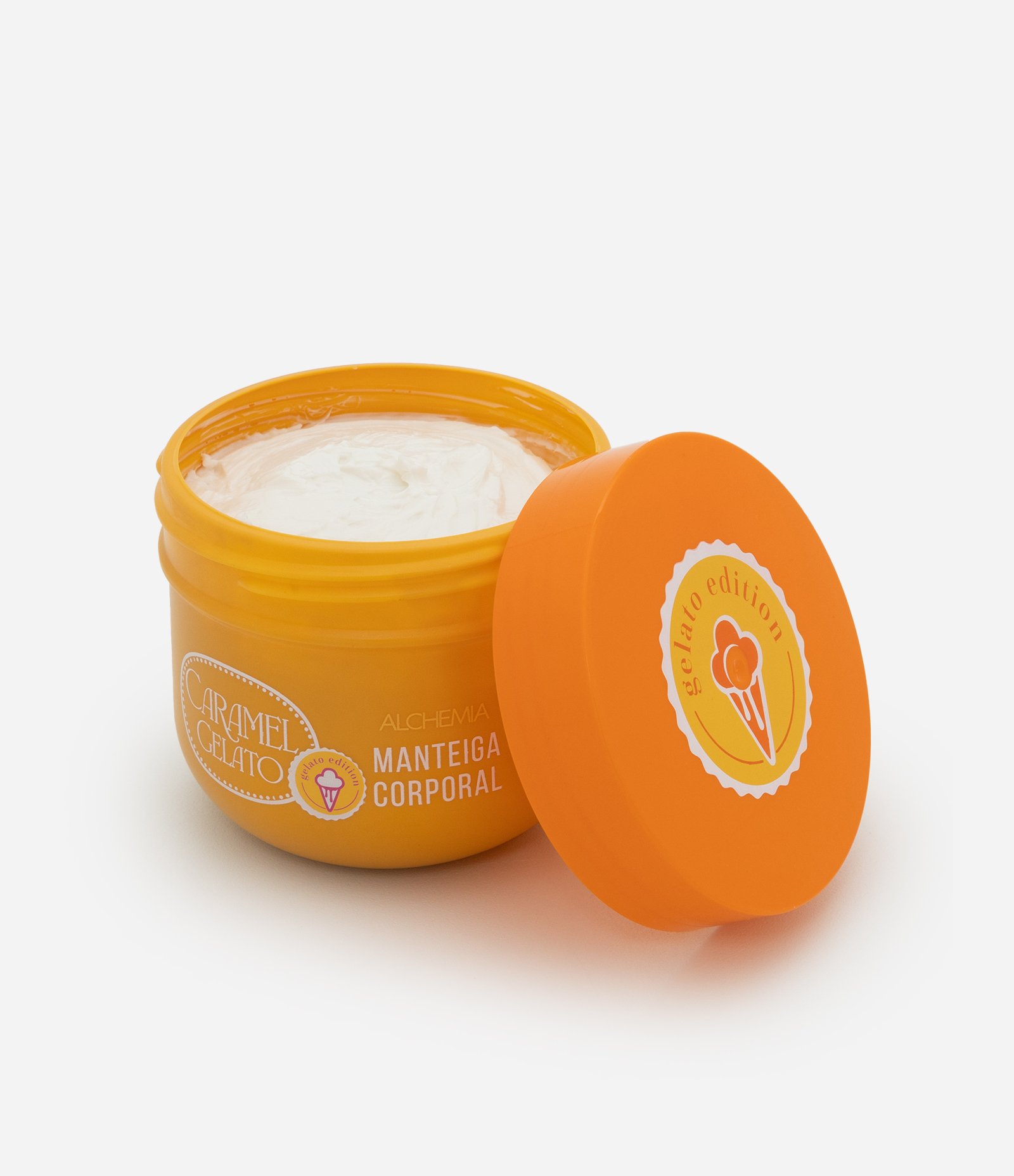 Manteiga Hidratante Corporal Caramel Gelato 240ml 240g 3