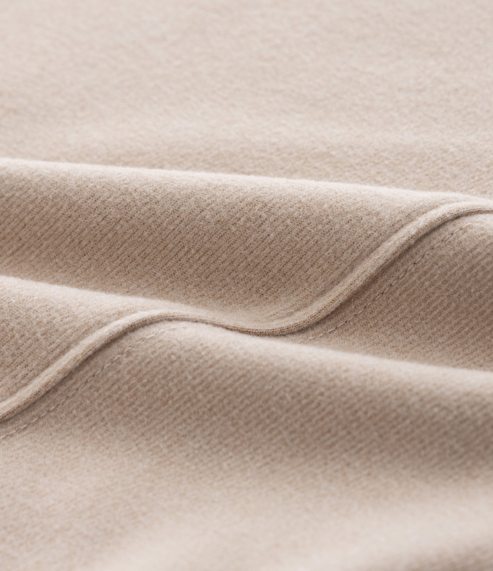 Casaco Infantil em Fleece Canelado com Recortes e Bordado – Tam 1 a 5/6 Anos Bege 3