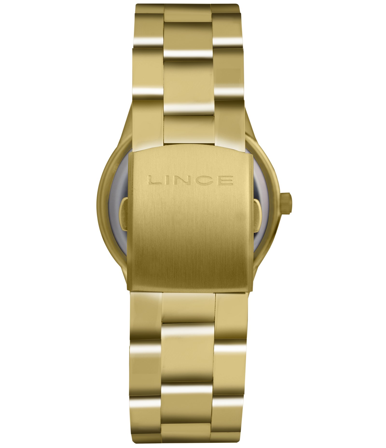 Relógio Analógico Feminino Lince Dourado 2