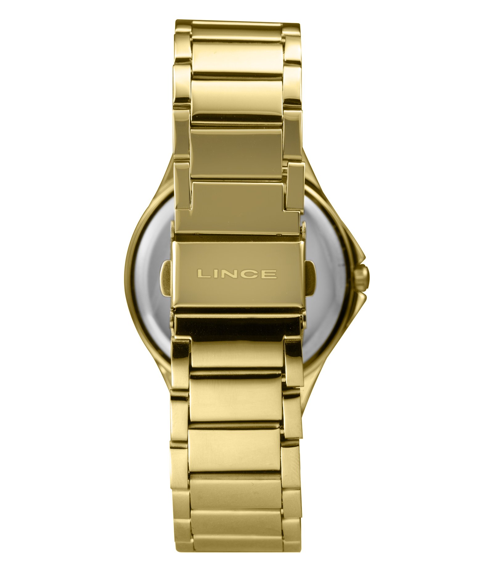 Relógio Analógico Feminino Lince Dourado 2