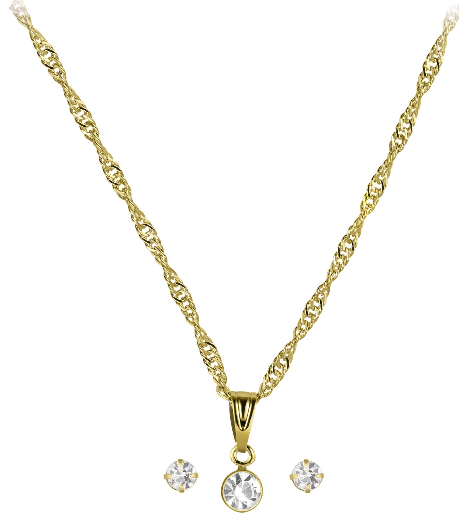 Relógio Analógico Feminino Lince Dourado 4