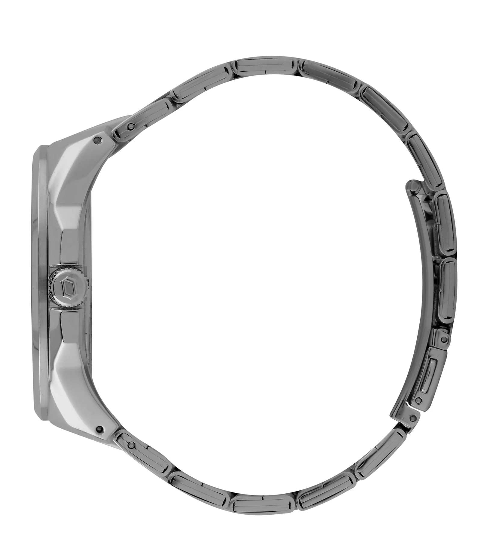 Relógio Analógico em Aço Masculino Orient Prata 3