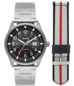 Relógio Solartech em Aço Masculino Orient