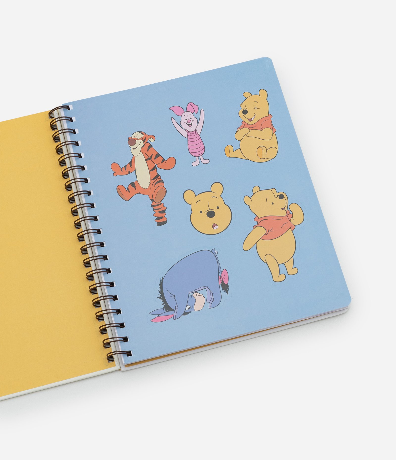 Caderno Pautado do Ursinho Pooh Multicores 4