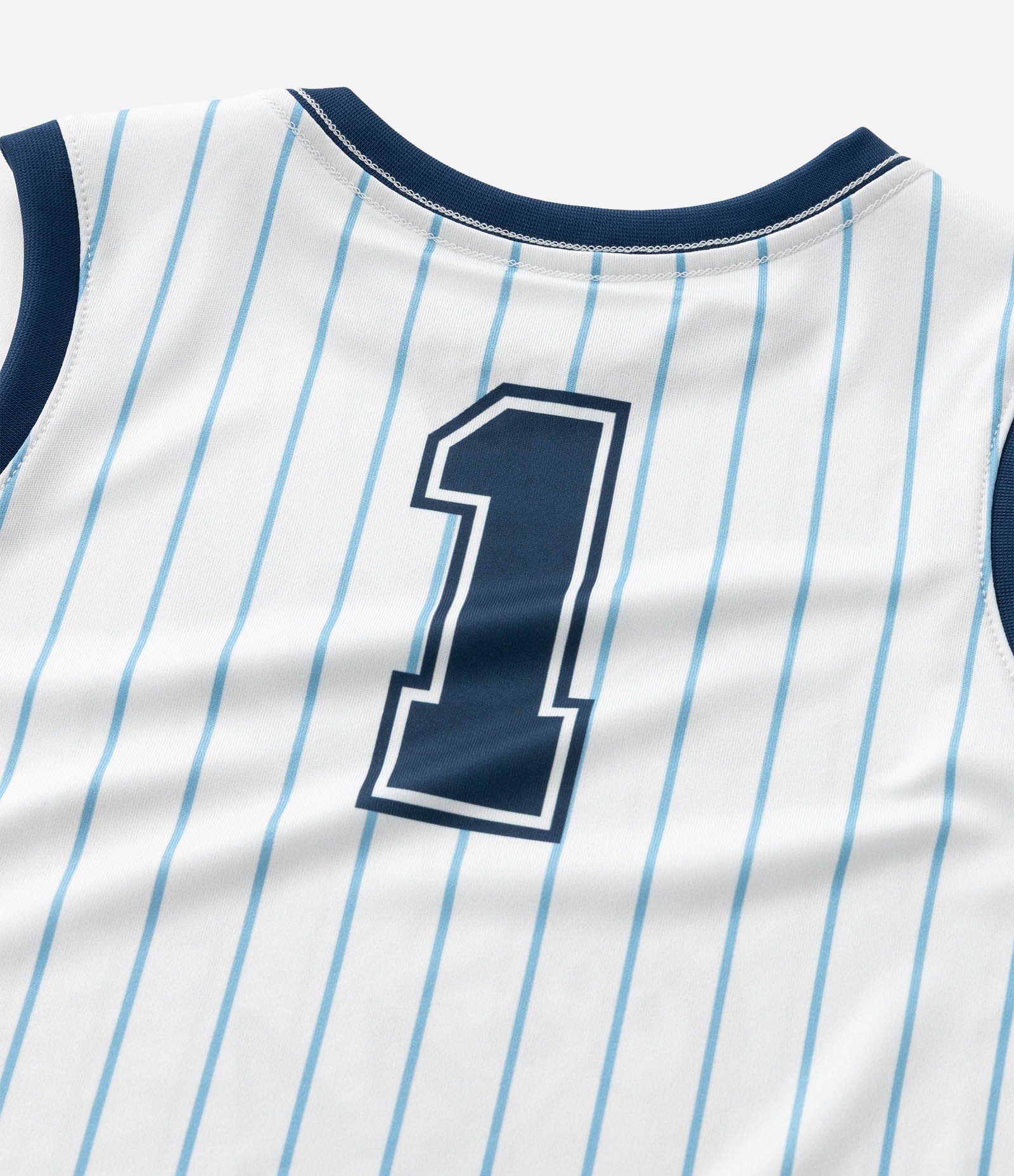 Regata Infantil de Basquete em Microfibra Bluey e Bingo - Tam  1 a 6 Anos Branco/Azul 6