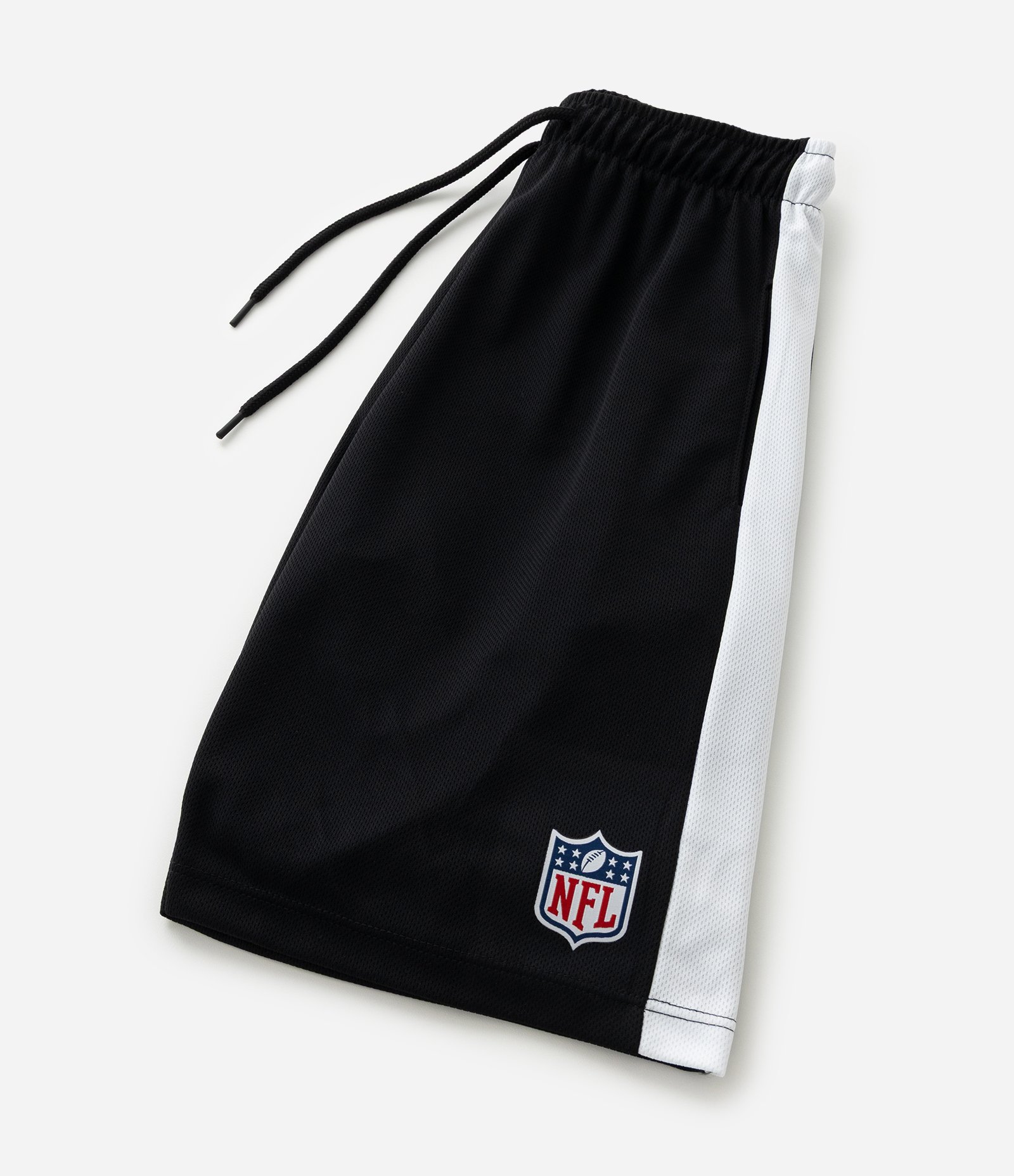 Bermuda Esportiva Infantil com Estampa NFL - Tam 5 a 14 Anos Preto 6