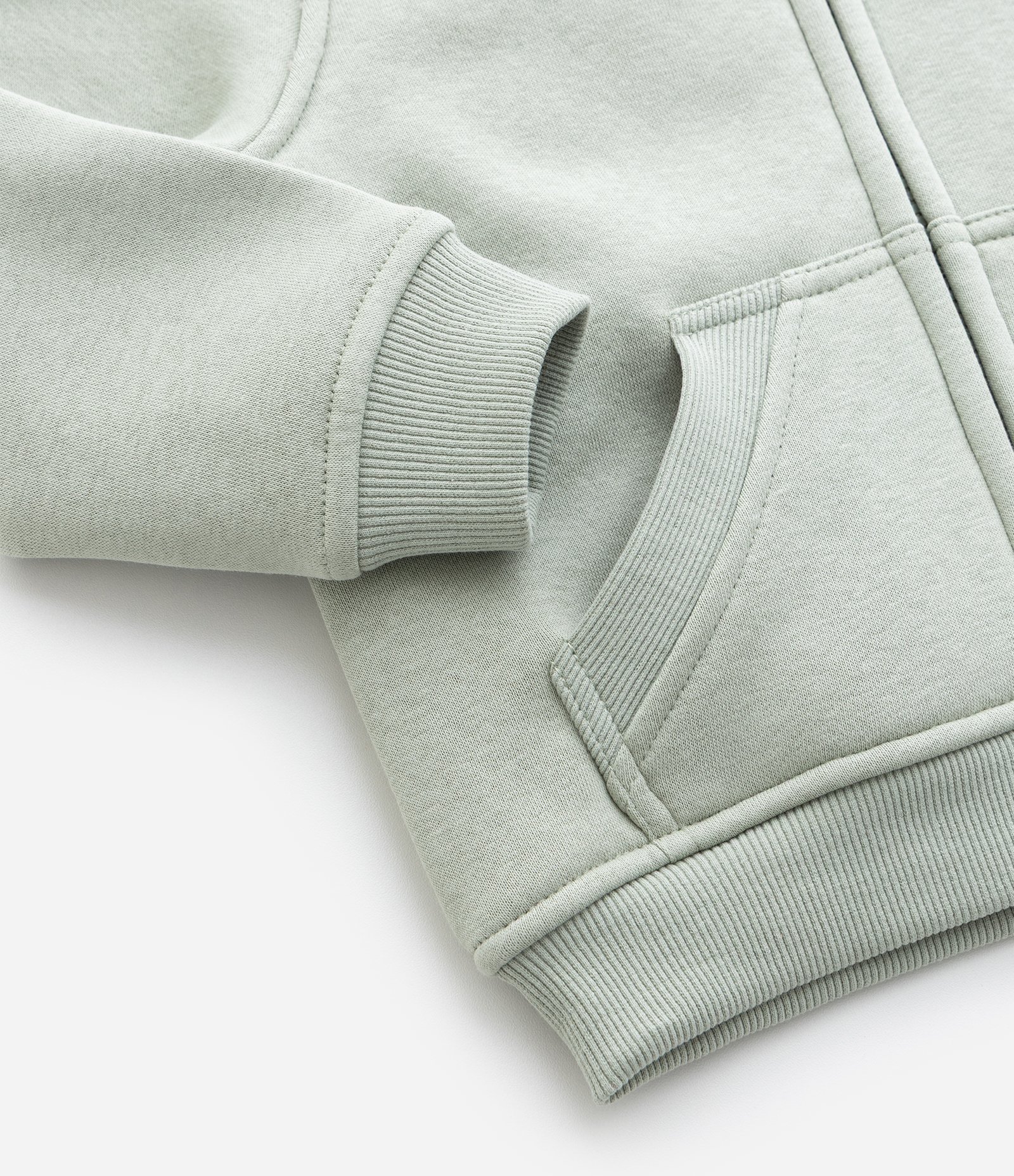 Jaqueta Infantil com Sherpa e Bordado – Tam 1 a 5/6 Anos Verde Claro 4