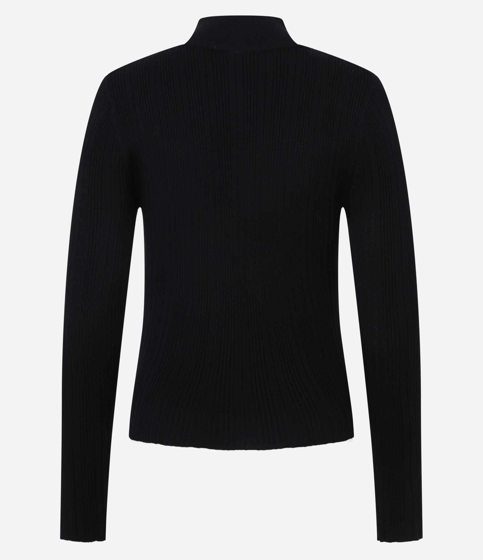 Blusa em Tricô com Gola Alta Preto 6
