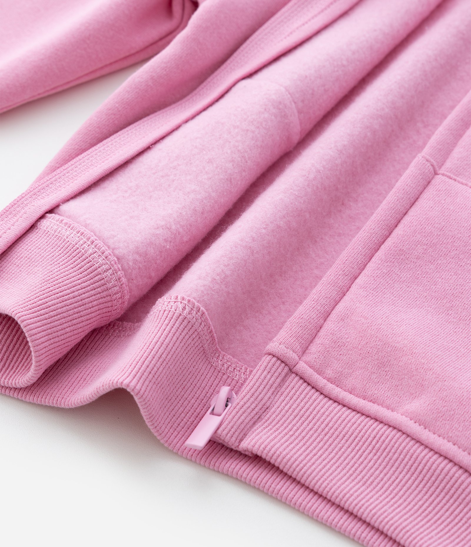 Jaqueta Infantil em Moletom com Bordado Localizado – Tam 1 a 5 Anos Rosa 6