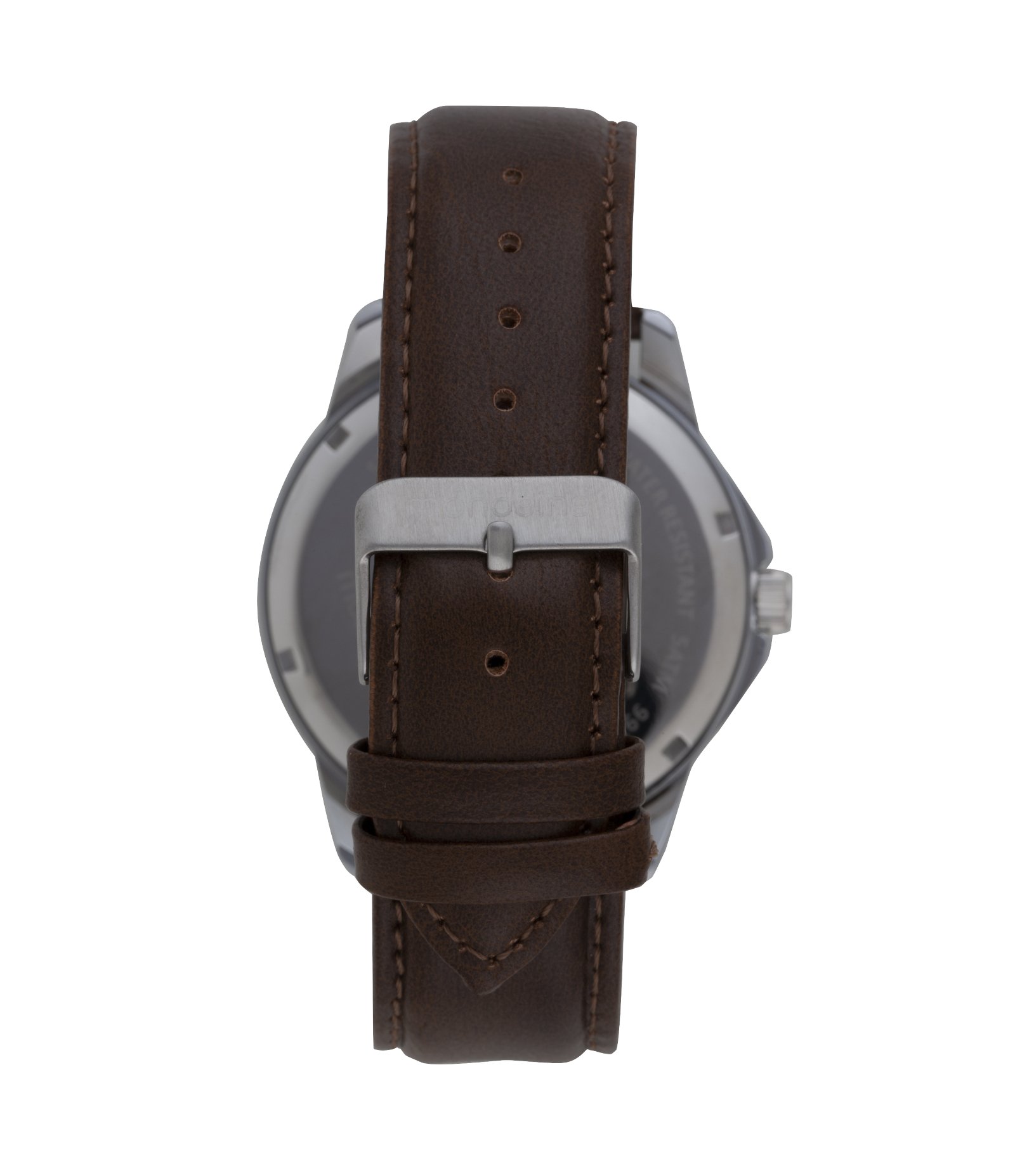 Relógio Analógico Masculino Mondaine Marrom 4