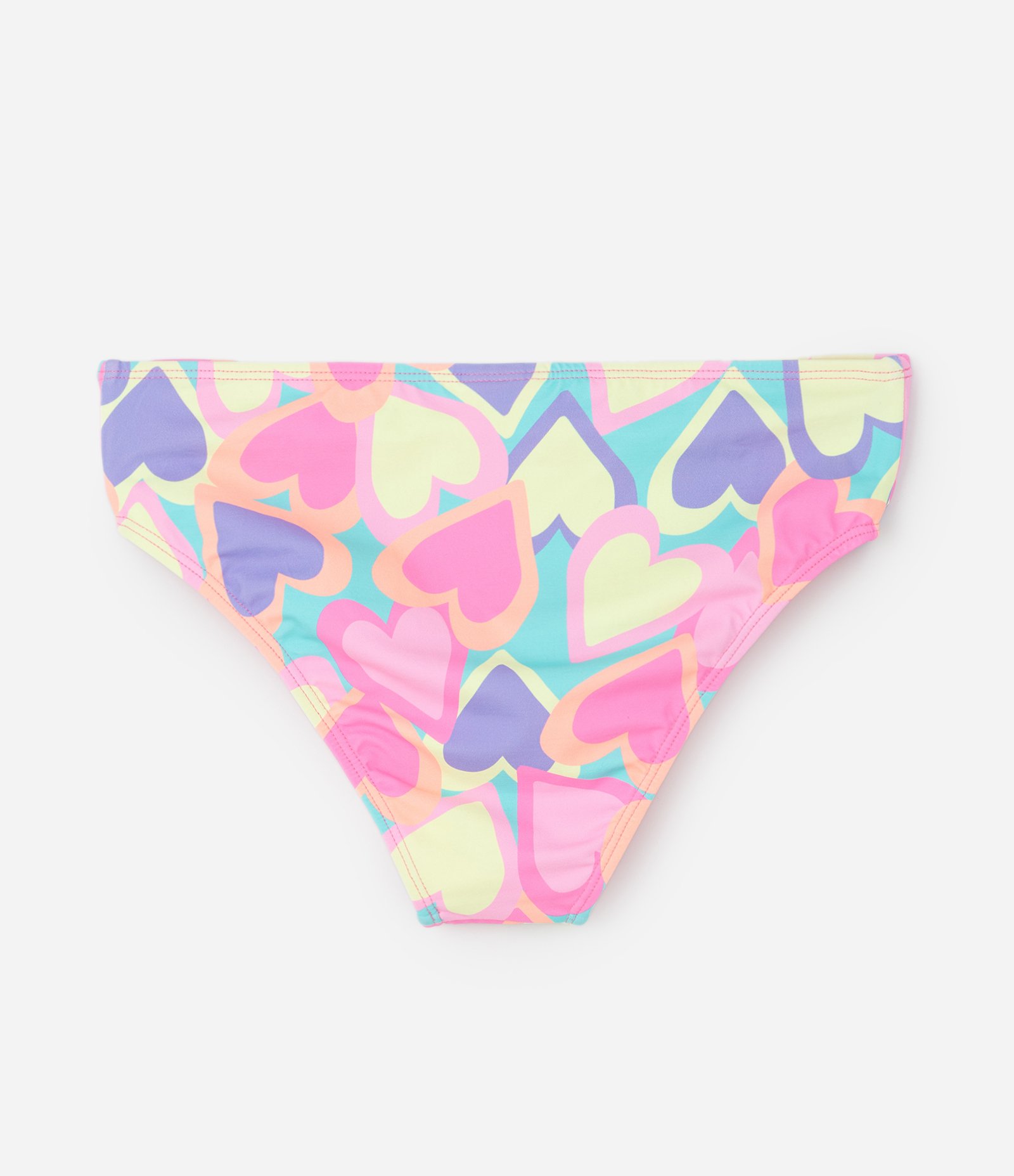 Conjunto Infantil UV com Blusa e Calcinha de Biquíni com Estampa Coração – Tam 5 a 14 Anos Rosa 4