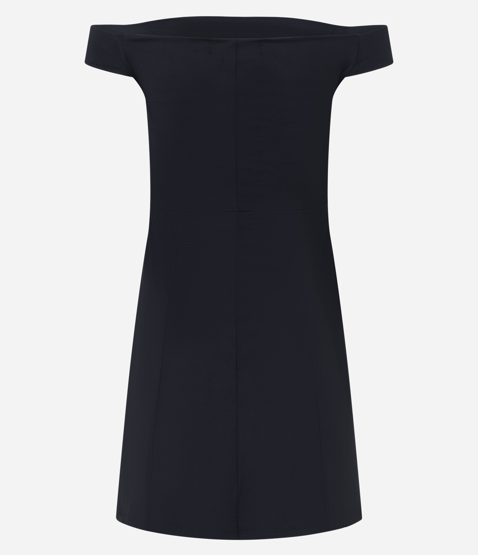 Vestido Curto Ombro a Ombro Preto 5