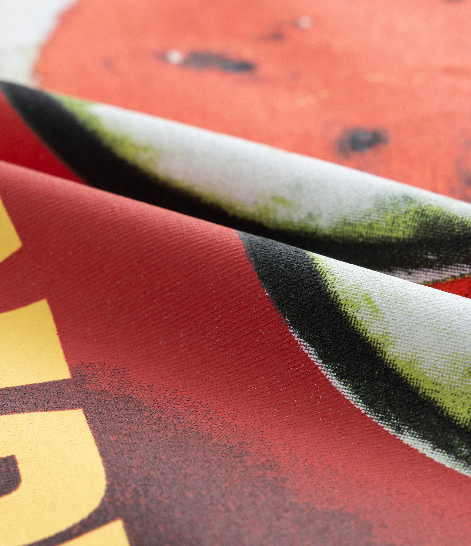 Camiseta Oversized em Algodão com Estampa Frente e Costas de Melancia Curve & Plus Size Azul 7