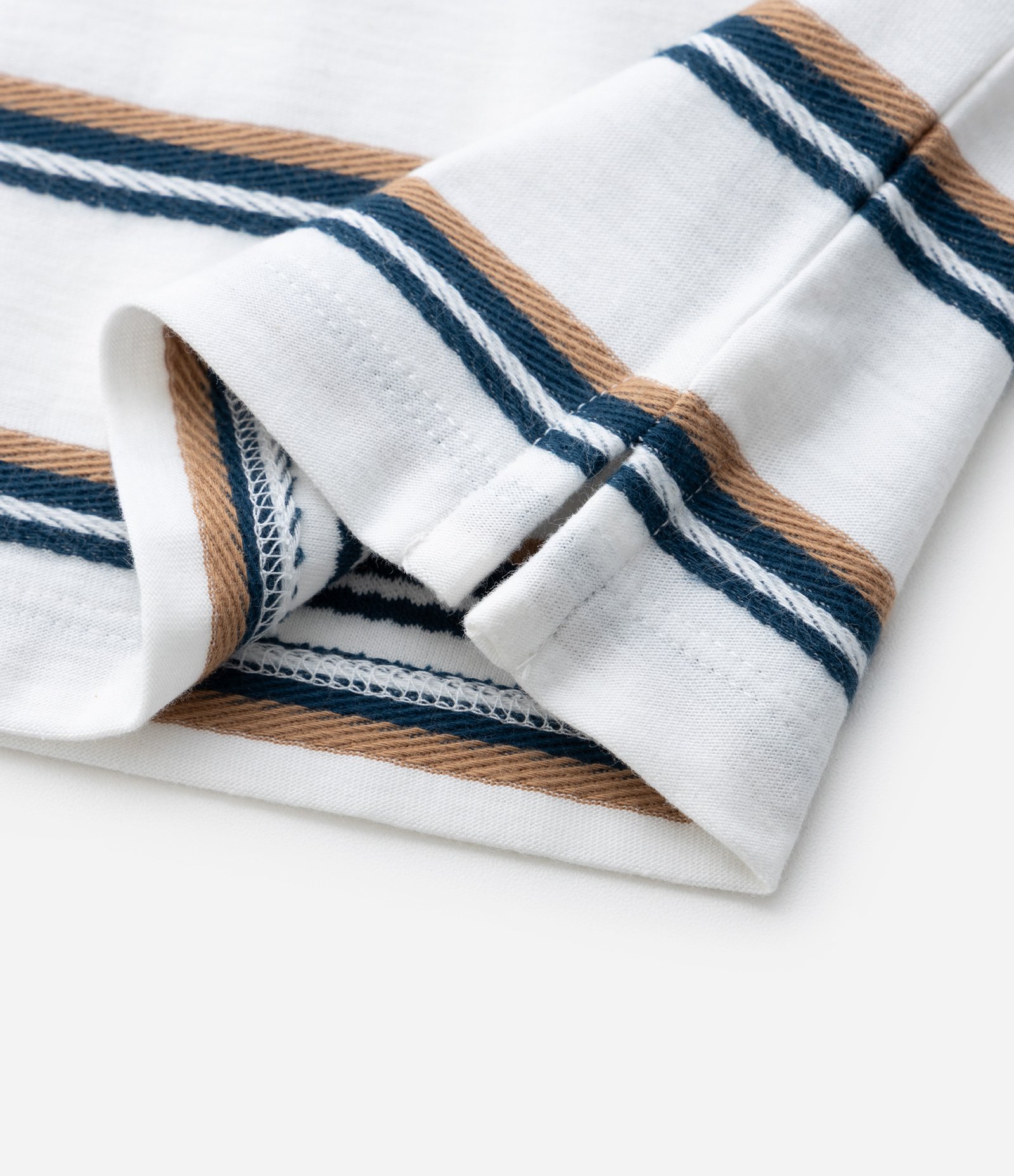 Camiseta Polo Infantil com Estampa Fio Tinto- Tam 1 a 6 Anos Branco 5