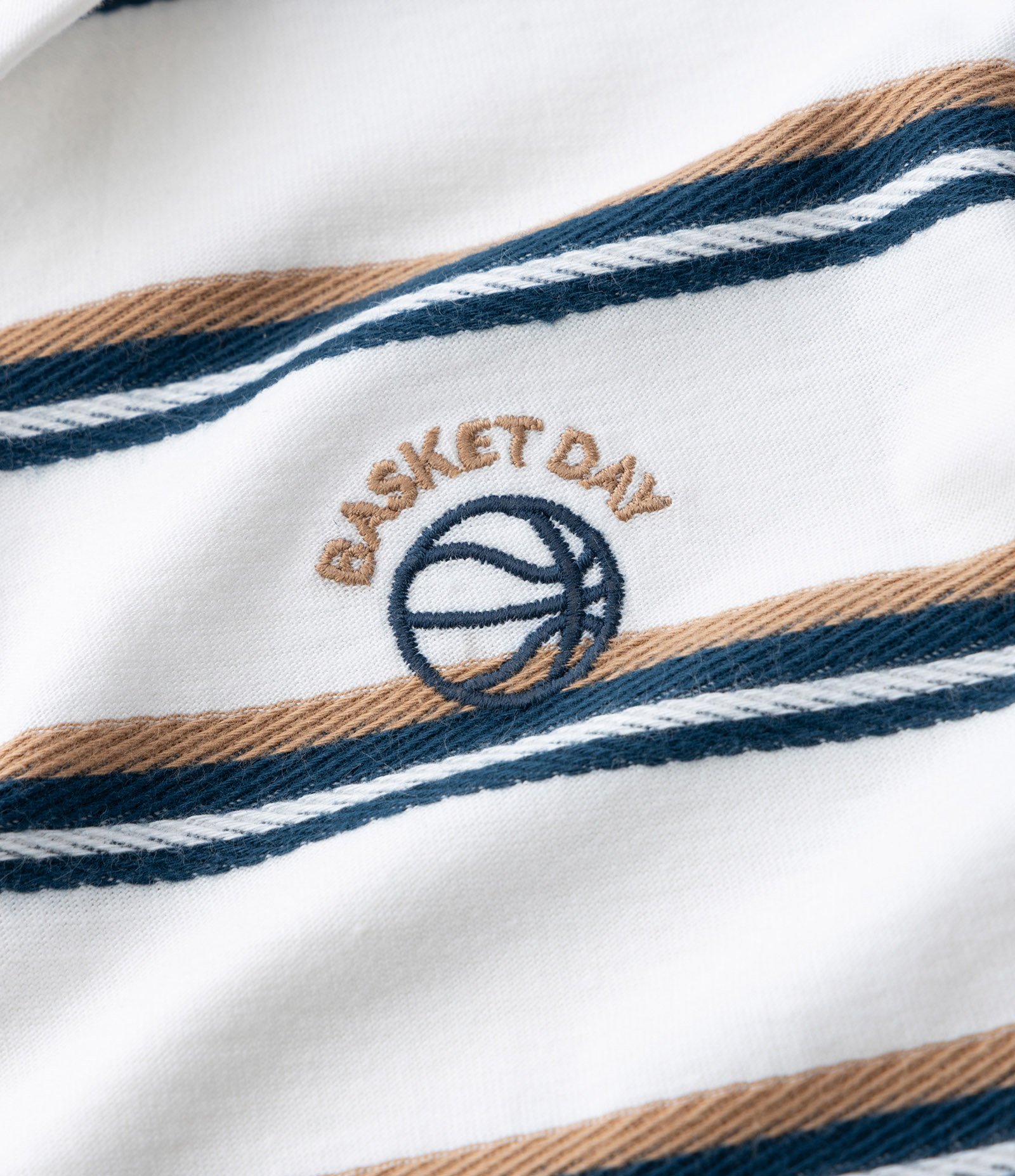 Camiseta Polo Infantil com Estampa Fio Tinto- Tam 1 a 6 Anos Branco 6