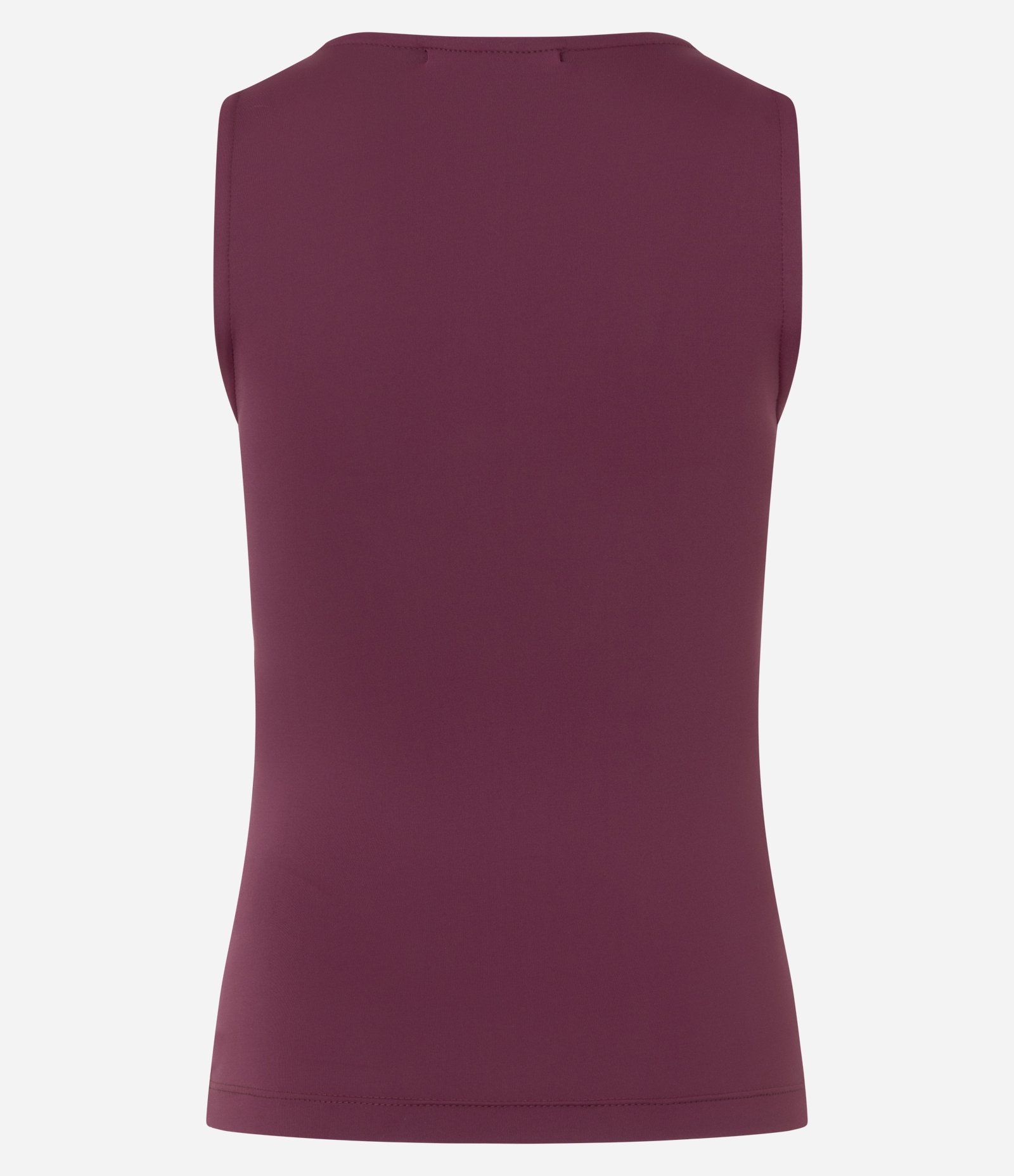 Blusa em Poliamida com Gola Redonda Bordô 6