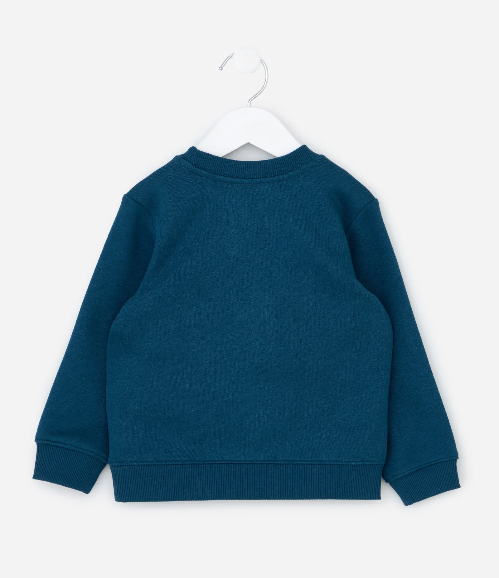 Casaco Infantil em Moletom com Bordados de Dinossauro – Tam 1 a 6 Anos Azul Marinho 3