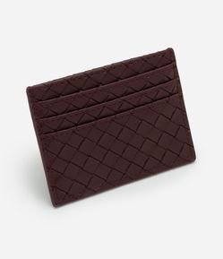 Carteira Pequena com Divisórias e Textura Embossed