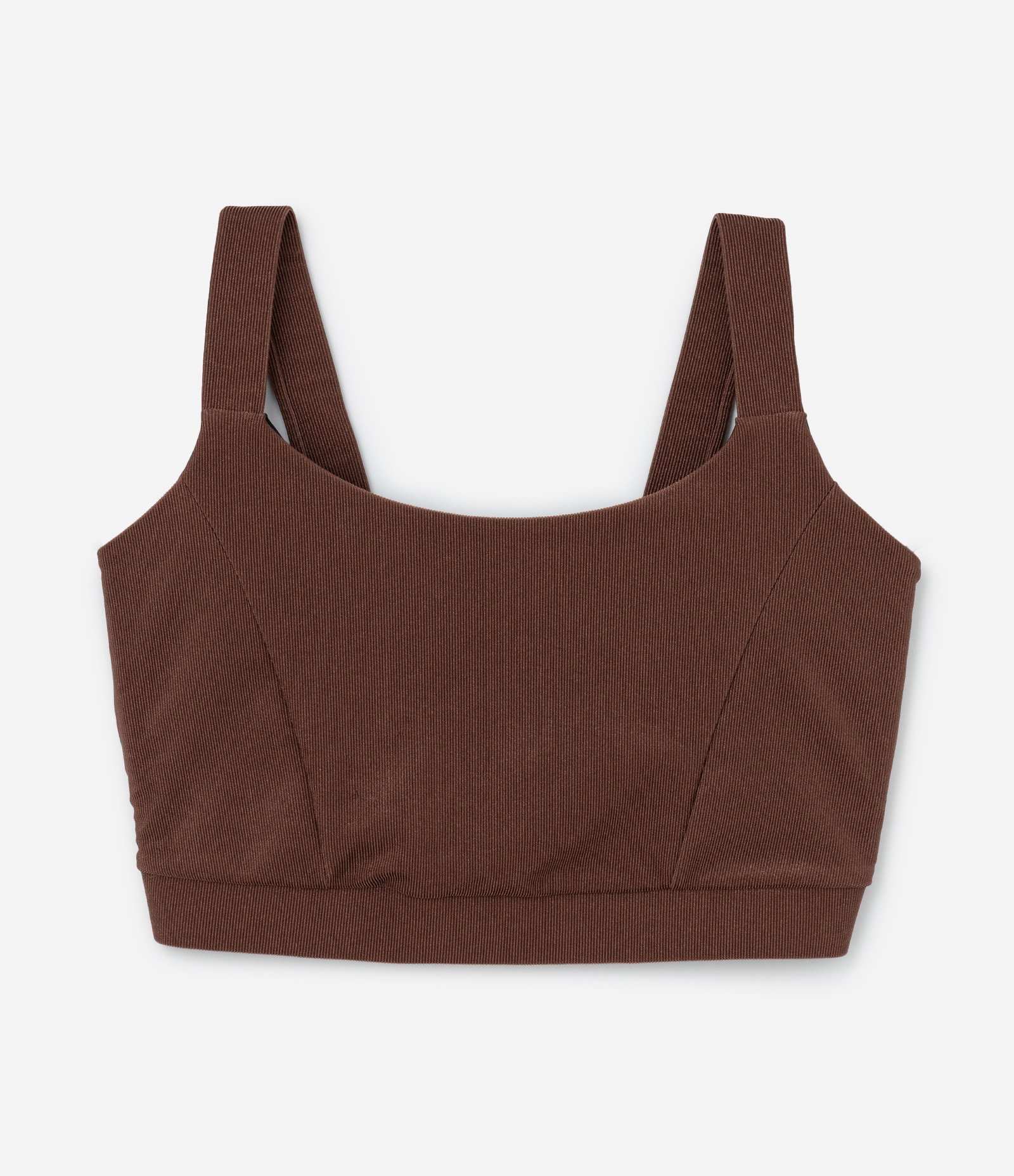 Top Regata Esportivo com Tecnologia Dry Curve e Plus Size Marrom 5