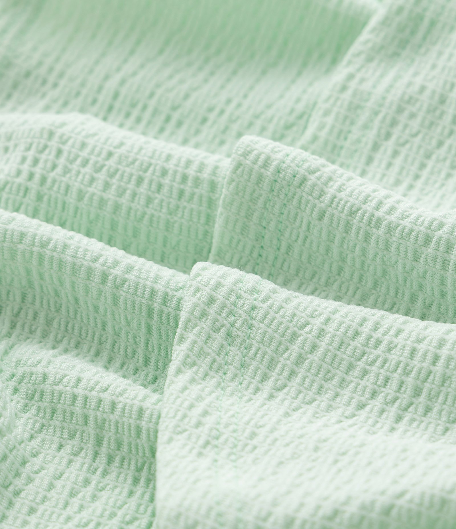 Saia Infantil em Anarruga com Babados e Texturizada - Tam 1 a 6 Anos Verde 3