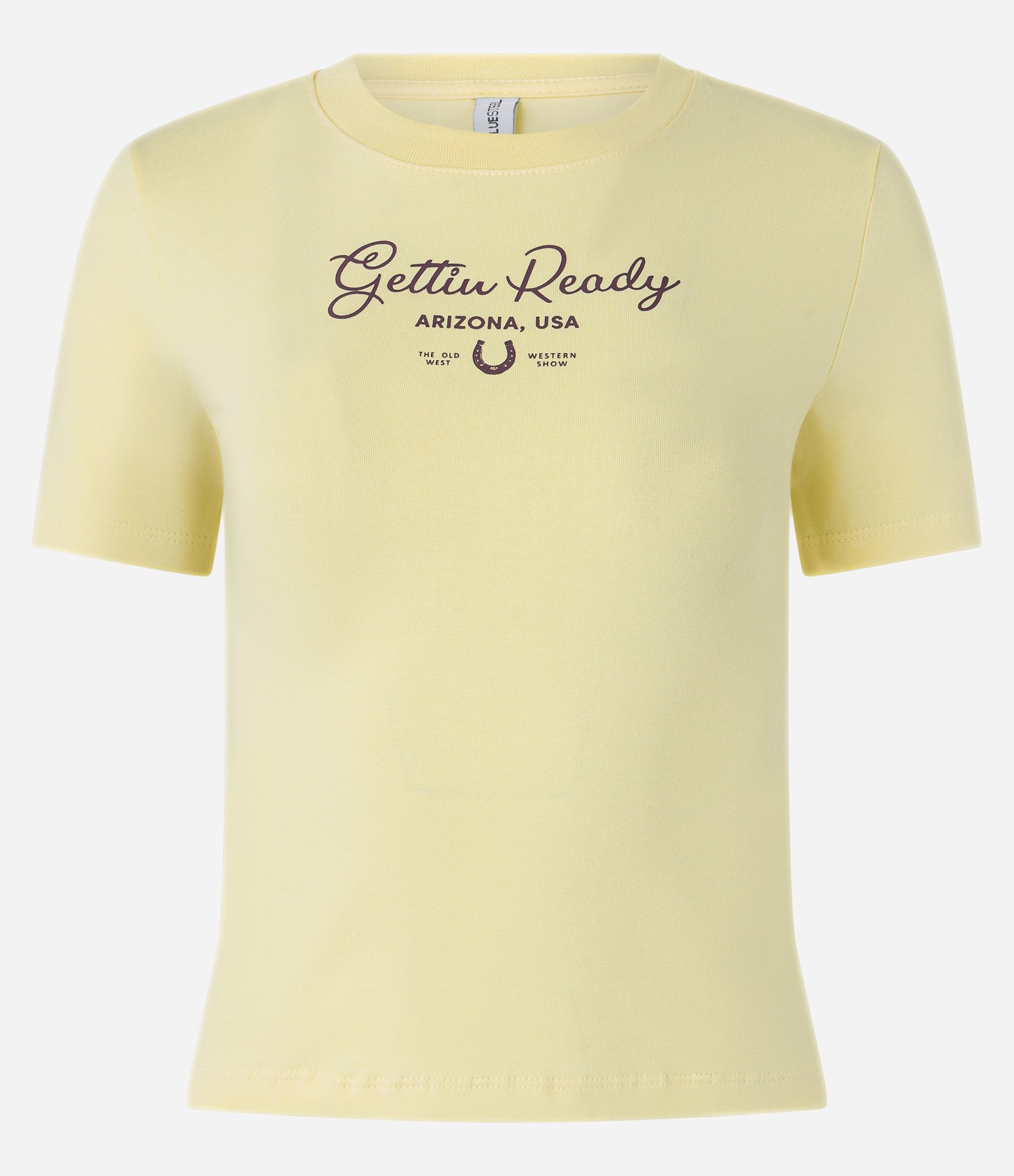 Camiseta New T-shirt em Algodão com Estampa Gettin Ready Amarelo 6
