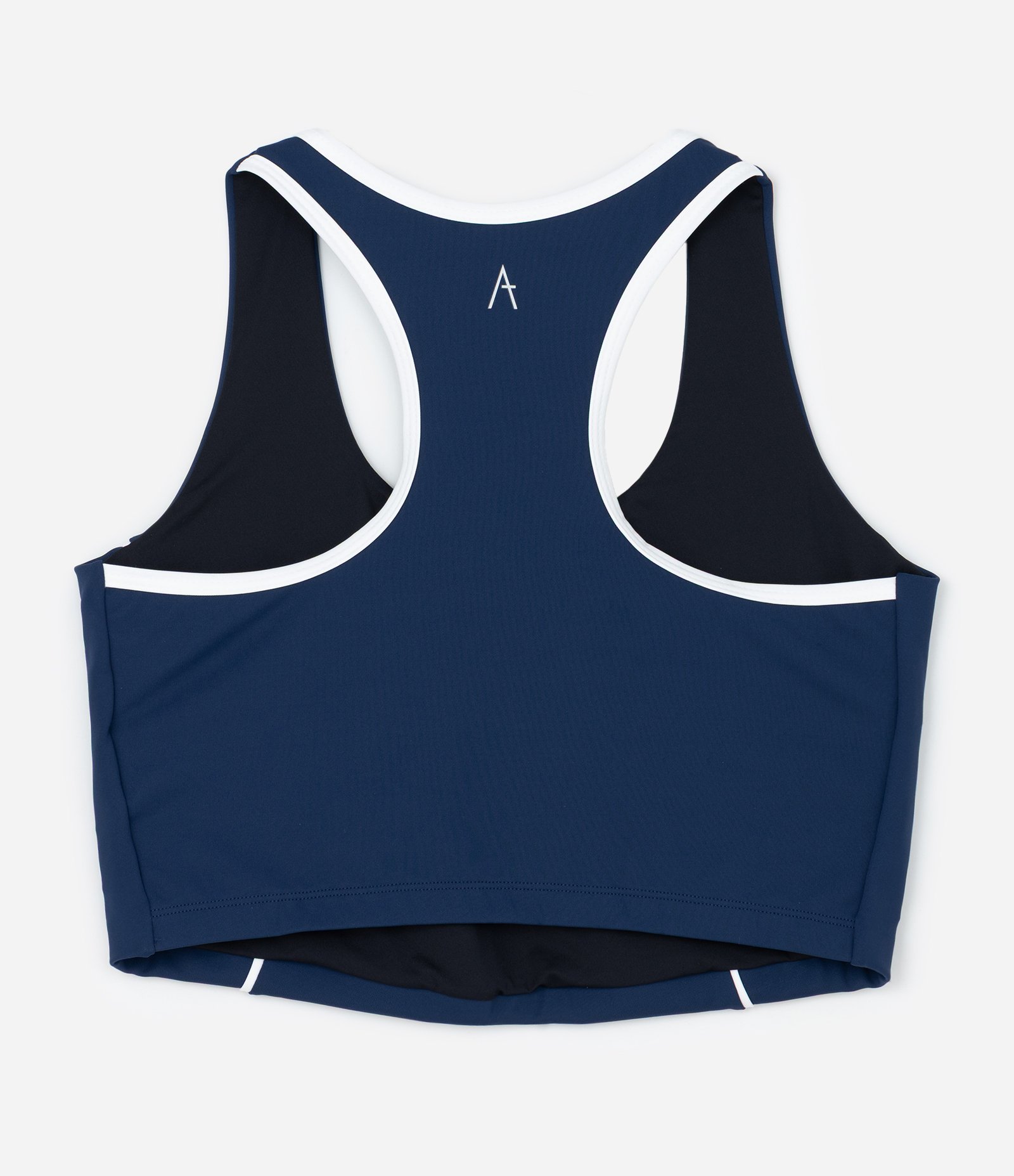 Top Esportivo com Tecnologia Dry e Detalhes Contrastantes Curve & Plus Size Azul 2