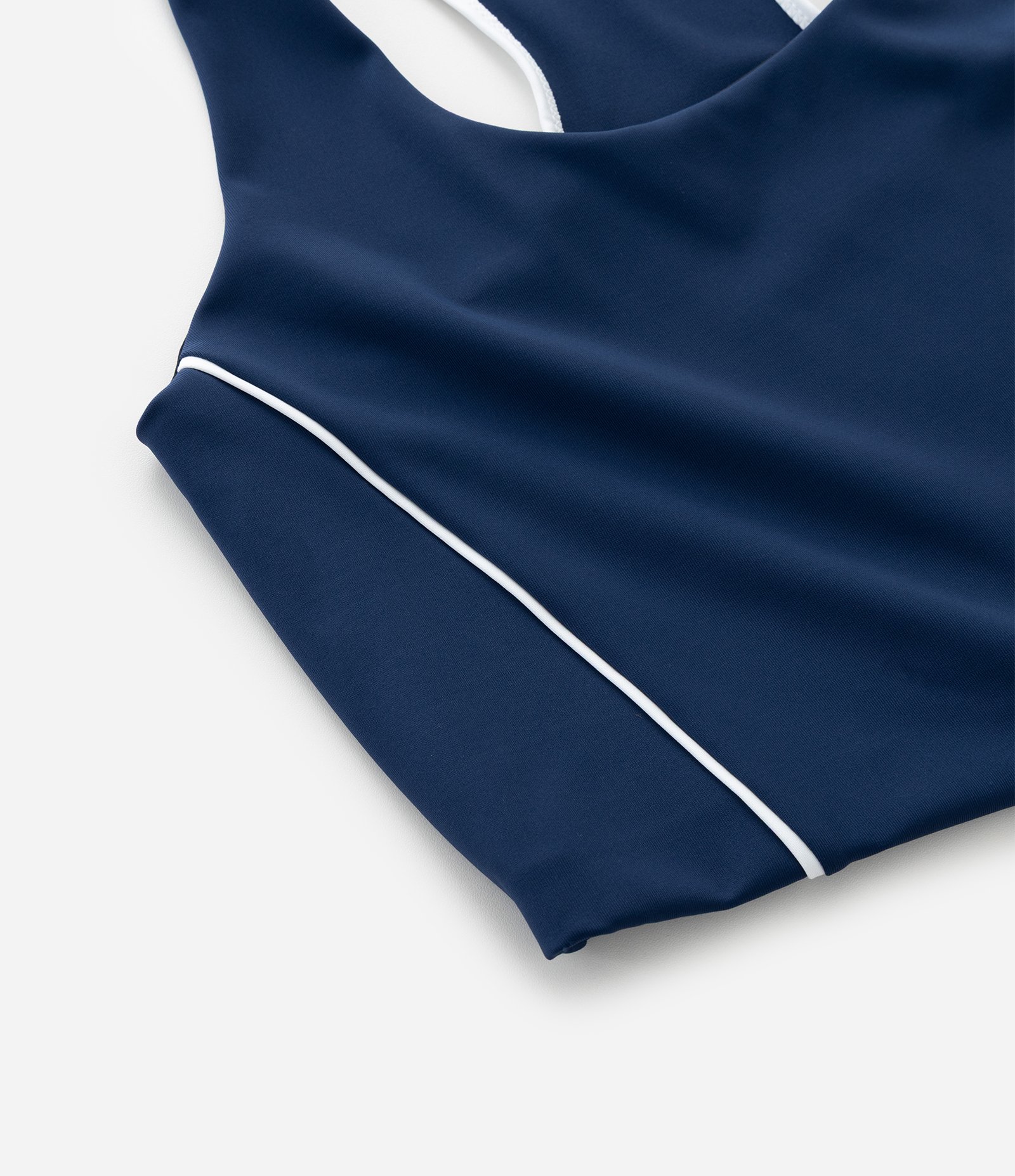 Top Esportivo com Tecnologia Dry e Detalhes Contrastantes Curve & Plus Size Azul 5