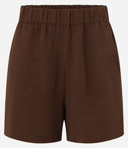 Short em Airflow com Elástico no Cós e Bolsos