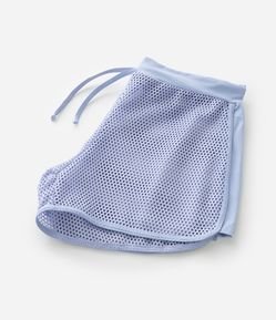 Saída de Praia Short Infantil em Telinha - Tam 5 a 14 Anos