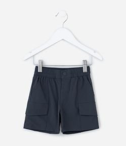 Bermuda Infantil com Bolso Cargo - Tam 1 a 6 Anos