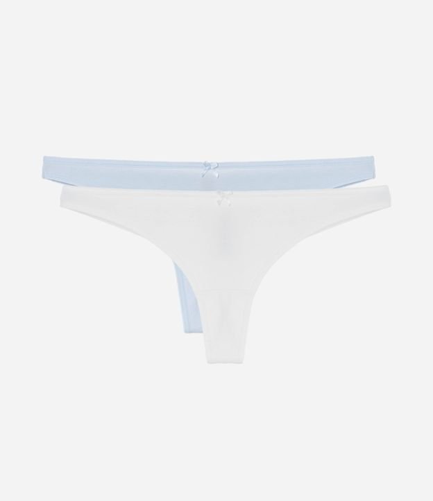 Cor: Azul/Branco | Tamanho: GG