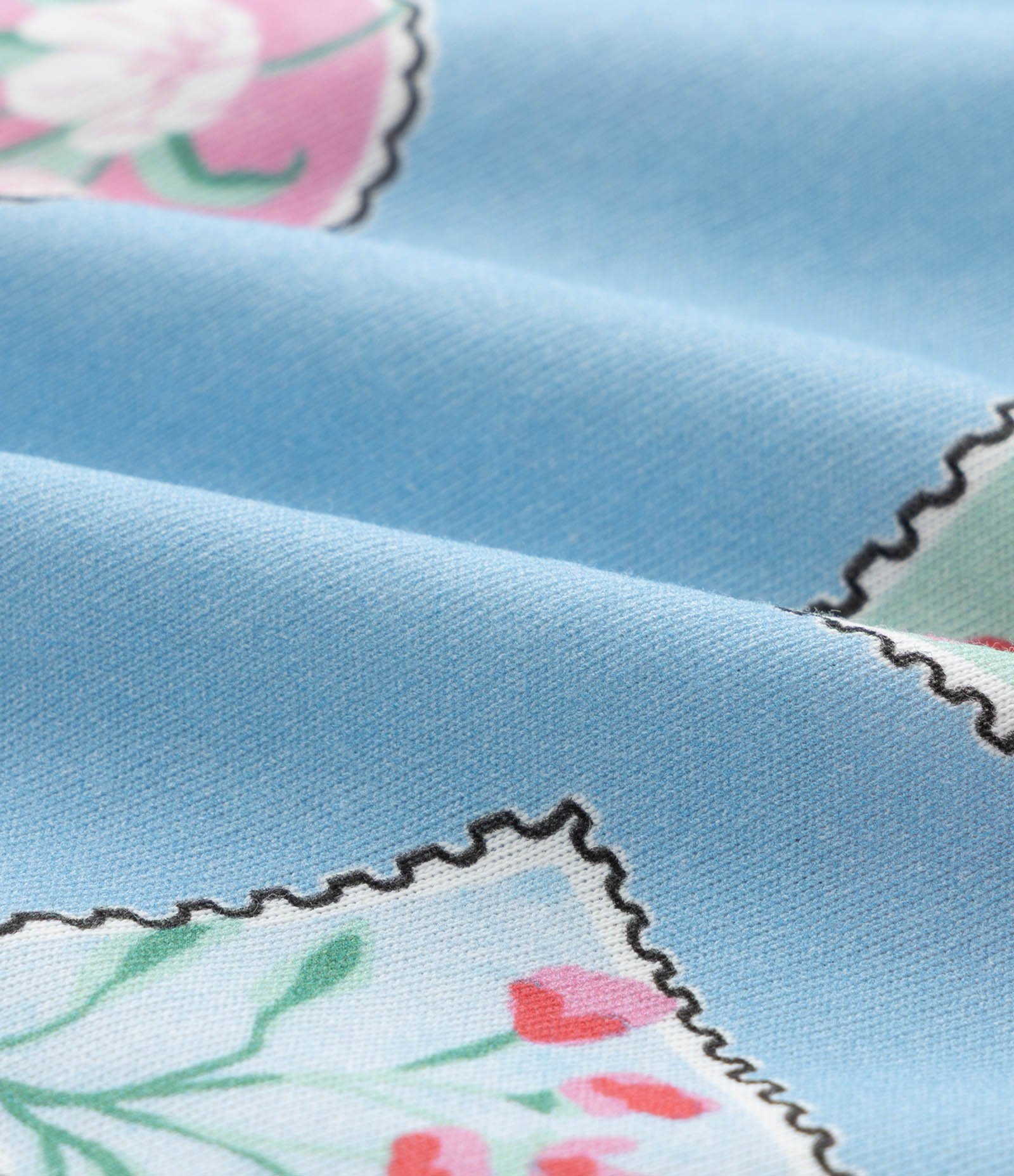 Pijama Infantil Curto com Estampa Selos - Tam 5 a 14 Anos Azul 7