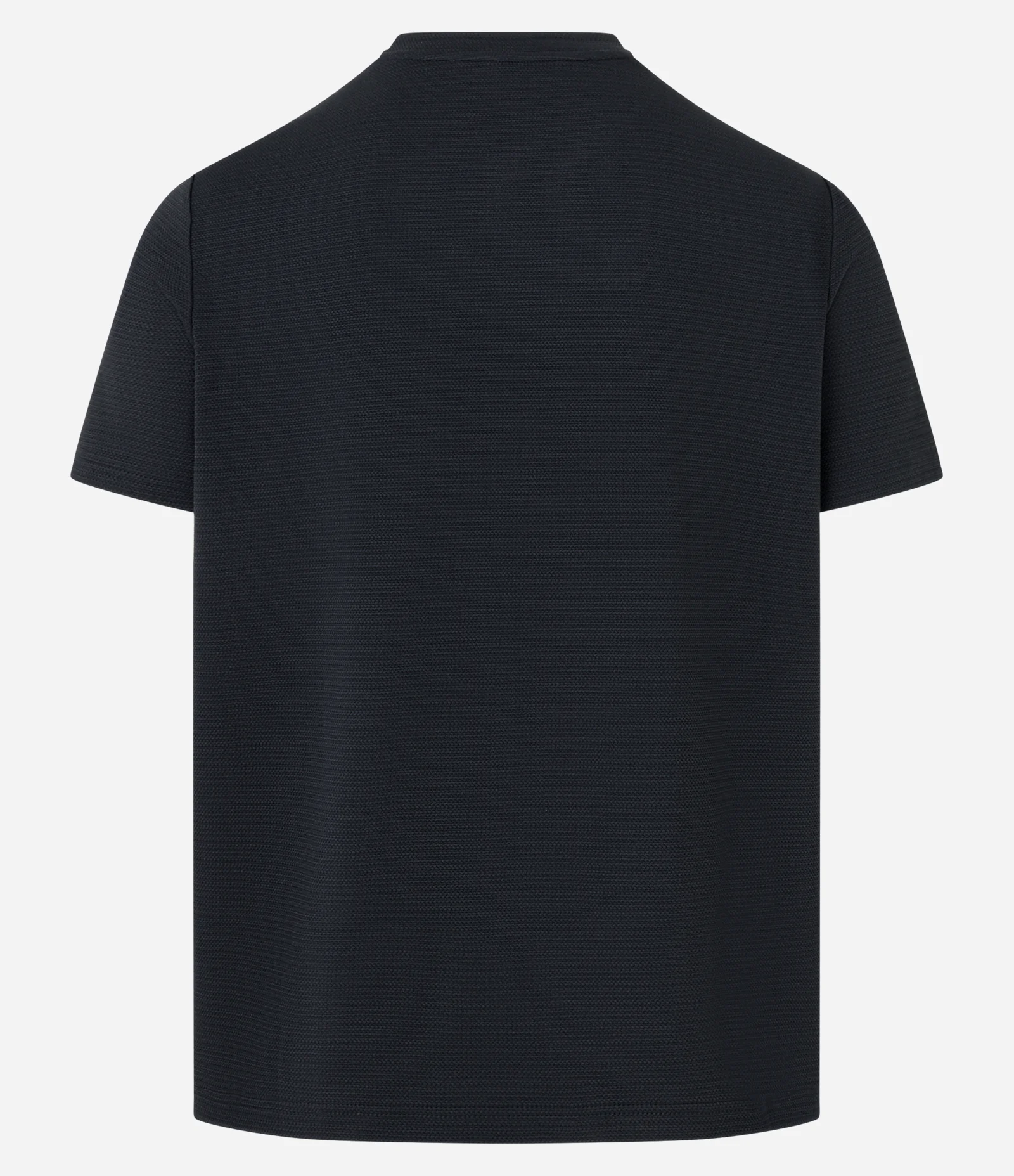 Camiseta Slim com Textura Preto 8