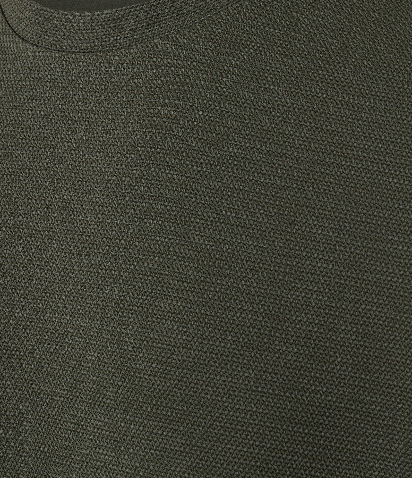 Camiseta Slim com Textura Verde 7