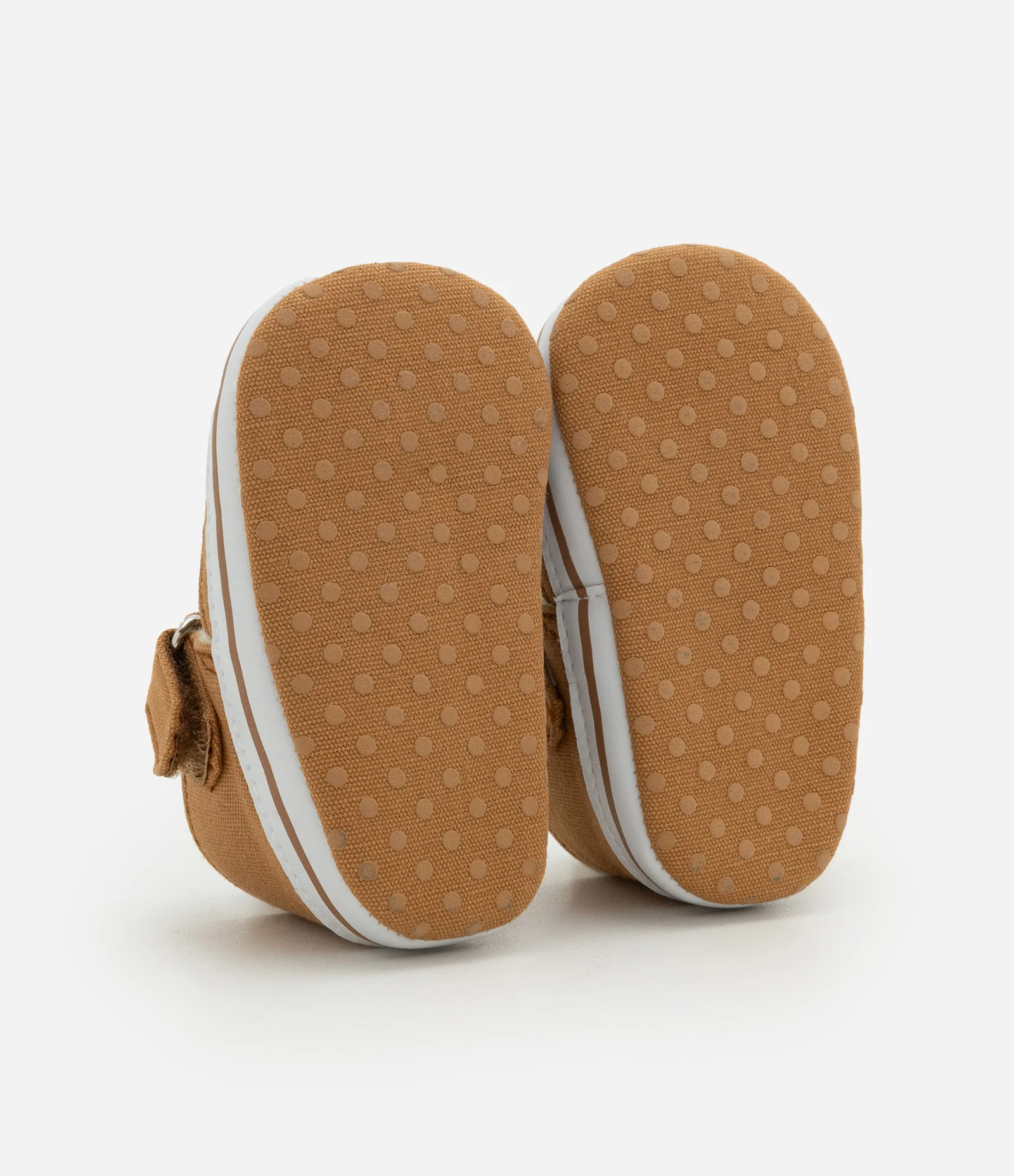 Sandália Infantil em Sarja Fechada na Frente – Tam 14 a 19 Meses Marrom 6